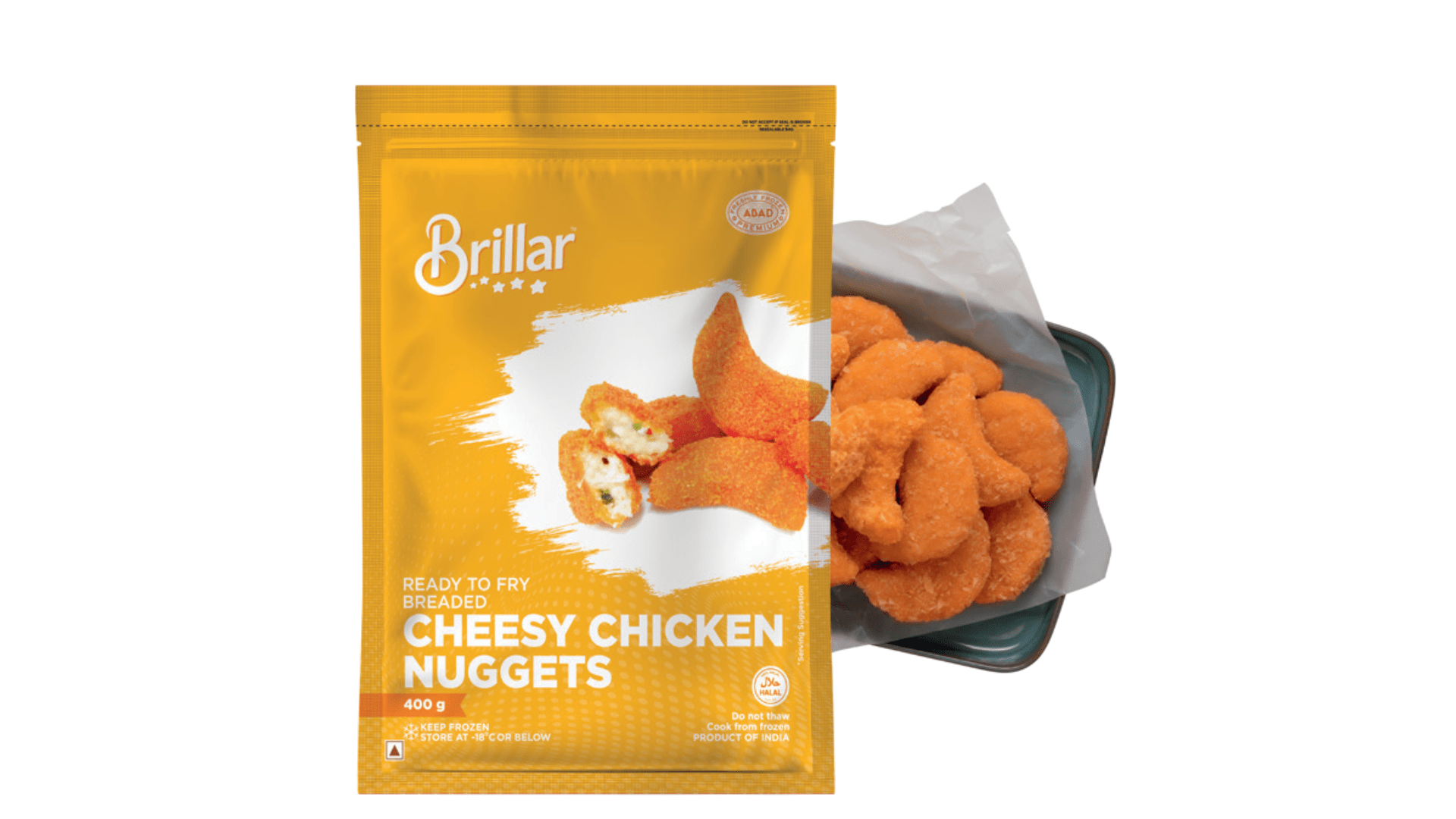 Cheesy Chicken Nuggets (400g)